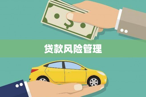 荷塘贷款风险管理