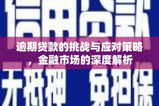 荷塘逾期贷款的挑战与应对策略，金融市场的深度解析