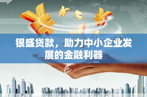 荷塘银盛贷款，助力中小企业发展的金融利器