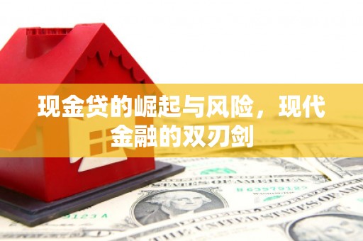 荷塘现金贷的崛起与风险，现代金融的双刃剑