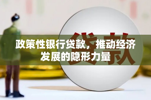 荷塘政策性银行贷款，推动经济发展的隐形力量