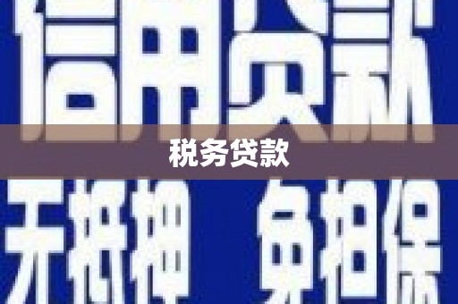 荷塘税务贷款