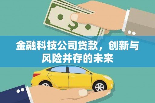 荷塘金融科技公司贷款，创新与风险并存的未来