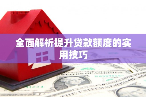 荷塘全面解析提升贷款额度的实用技巧