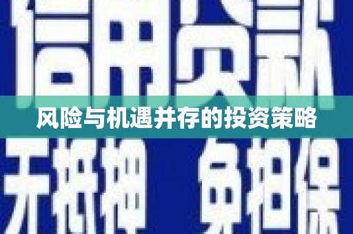 荷塘风险与机遇并存的投资策略