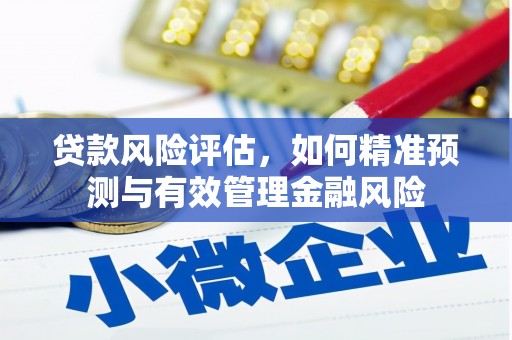 荷塘贷款风险评估，如何精准预测与有效管理金融风险