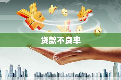 荷塘贷款不良率