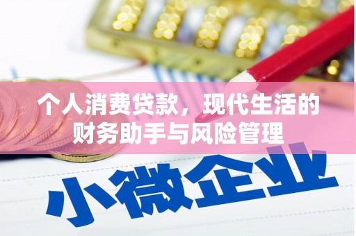 荷塘个人消费贷款，现代生活的财务助手与风险管理