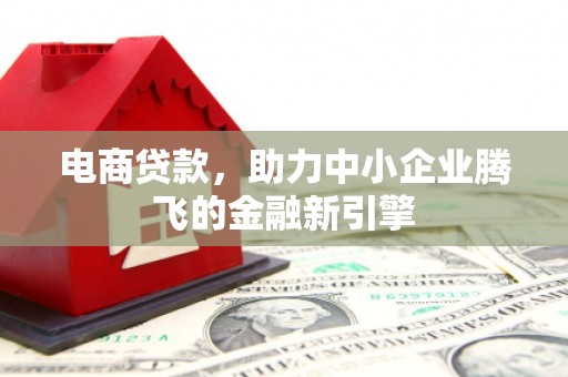 荷塘电商贷款，助力中小企业腾飞的金融新引擎