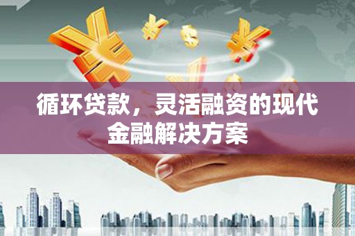 荷塘循环贷款，灵活融资的现代金融解决方案