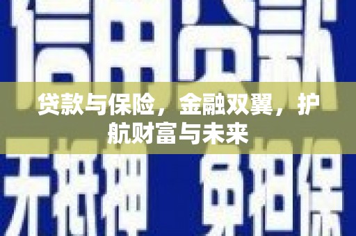 荷塘贷款与保险，金融双翼，护航财富与未来