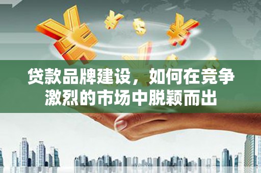 荷塘贷款品牌建设，如何在竞争激烈的市场中脱颖而出