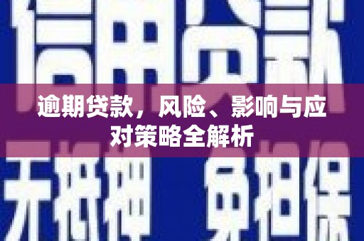 荷塘逾期贷款，风险、影响与应对策略全解析