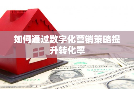荷塘如何通过数字化营销策略提升转化率