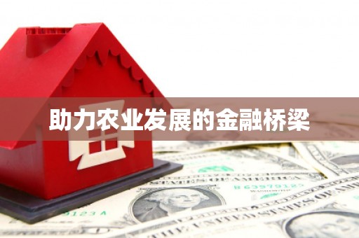 荷塘助力农业发展的金融桥梁
