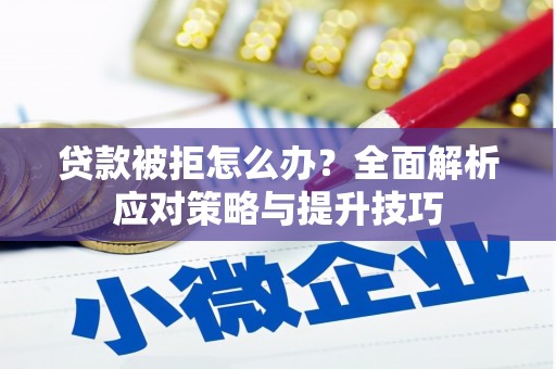 荷塘贷款被拒怎么办？全面解析应对策略与提升技巧