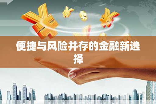 荷塘便捷与风险并存的金融新选择