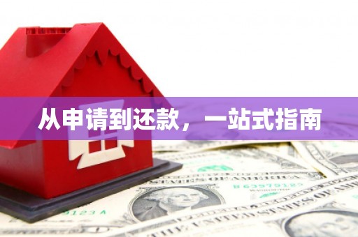 荷塘从申请到还款，一站式指南