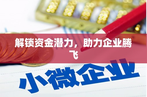 荷塘解锁资金潜力，助力企业腾飞