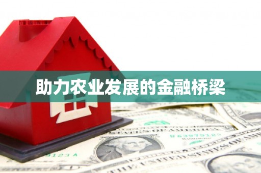 荷塘助力农业发展的金融桥梁